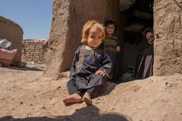 UNICEF - gyerekek Afganisztánban