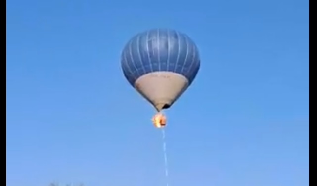 hlgballon baleset