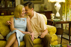 Leonardo DiCaprioval, a Richard Yates regényébl készült A szabadság útjai c. filmben, amit Kate férje, Sam Mendes rendezett.