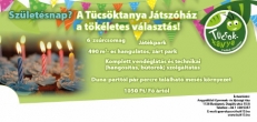 Születésnap? A Tücsöktanya Játszóház a tökéletes választás! Születésnap? A Tücsöktanya Játszóház a tökéletes választás!