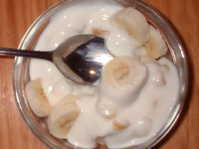 Baba receptek 8 hónapos kortól: Banános, barackos joghurt
