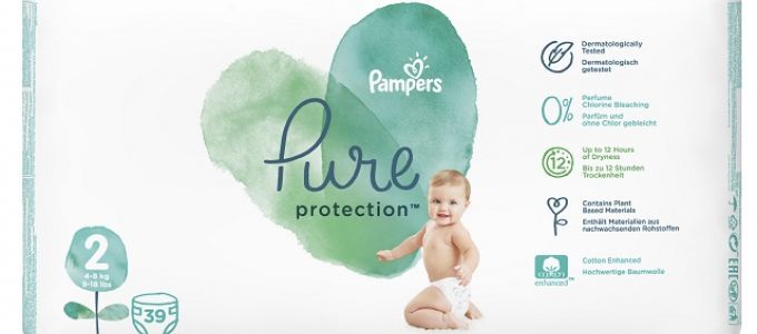 Pampers Pure: Új, prémium pamuttal készült, környezetkímélő módon előállított pelenka és törlőkendő a legérzékenyebb babapopsikra Pampers Pure: Új, prémium pamuttal készült, környezetkímélő módon előállított pelenka és törlőkendő a legérzékenyebb babapopsikra