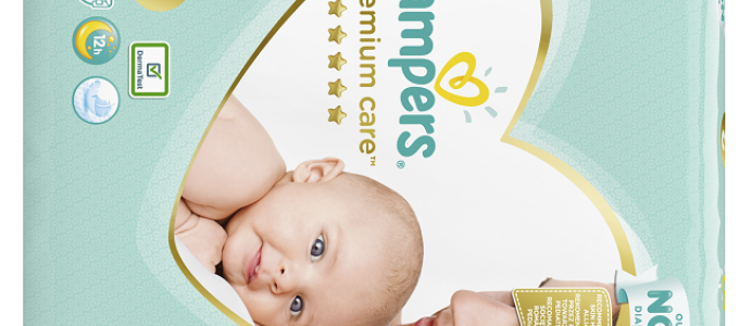 A megújult Pampers Premium Care pelenka már az újszülöttek köldökét is védi A megújult Pampers Premium Care pelenka már az újszülöttek köldökét is védi