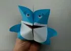 Origami Baby Shark: így hajtogass papírcápát a kicsikkel