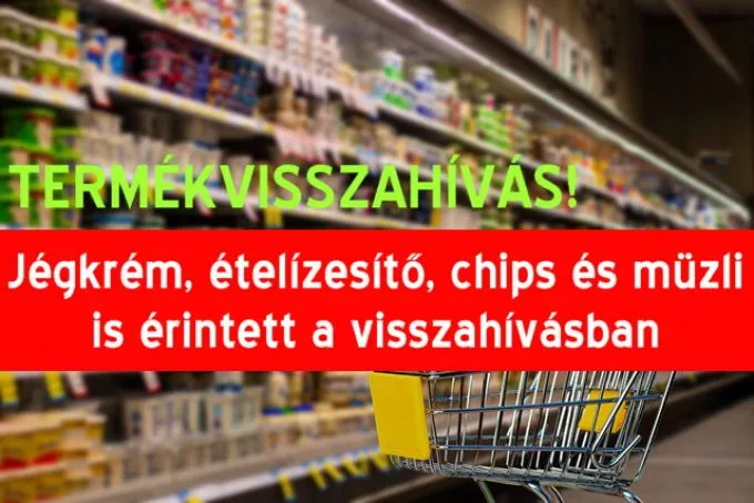 Ha vásároltál ezekből a termékekből ne fogyaszd el! - Jégkrémet, ételízesítőt, chipset és müzlit is visszahívott a Nébih