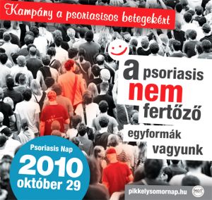 Pikkelysmr Nap 2010 A psoriasis NEM fertz betegsg!