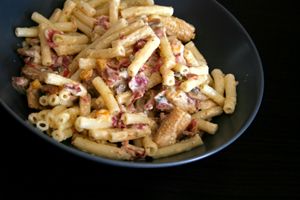 Baconos-tejsznes tszta, bbikukoricval