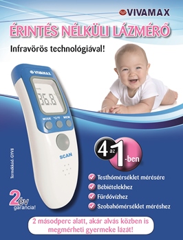 Új generációs lázmérés