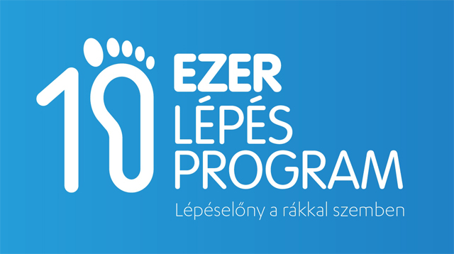 10 Ezer Lépés Program logója