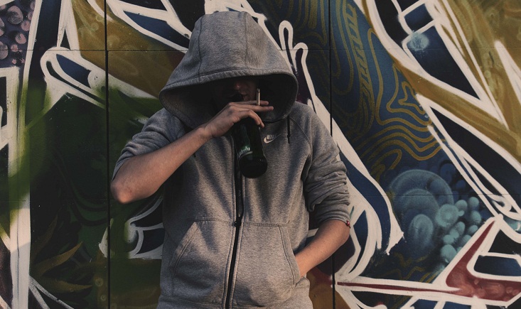 alkoholfüggő kamasz