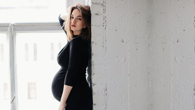terhes nő fogy