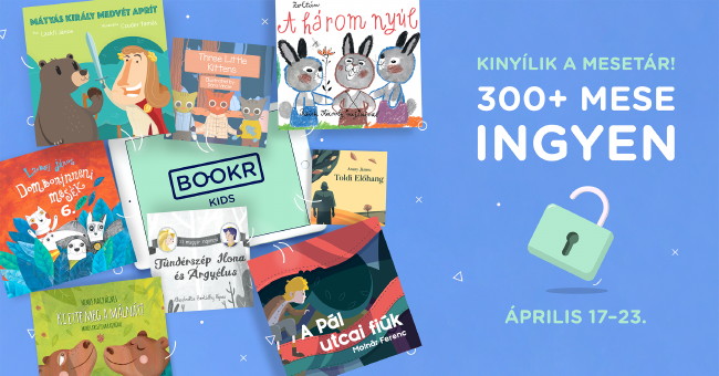 BookR Kids - 300+ ingyenes letölthető mese
