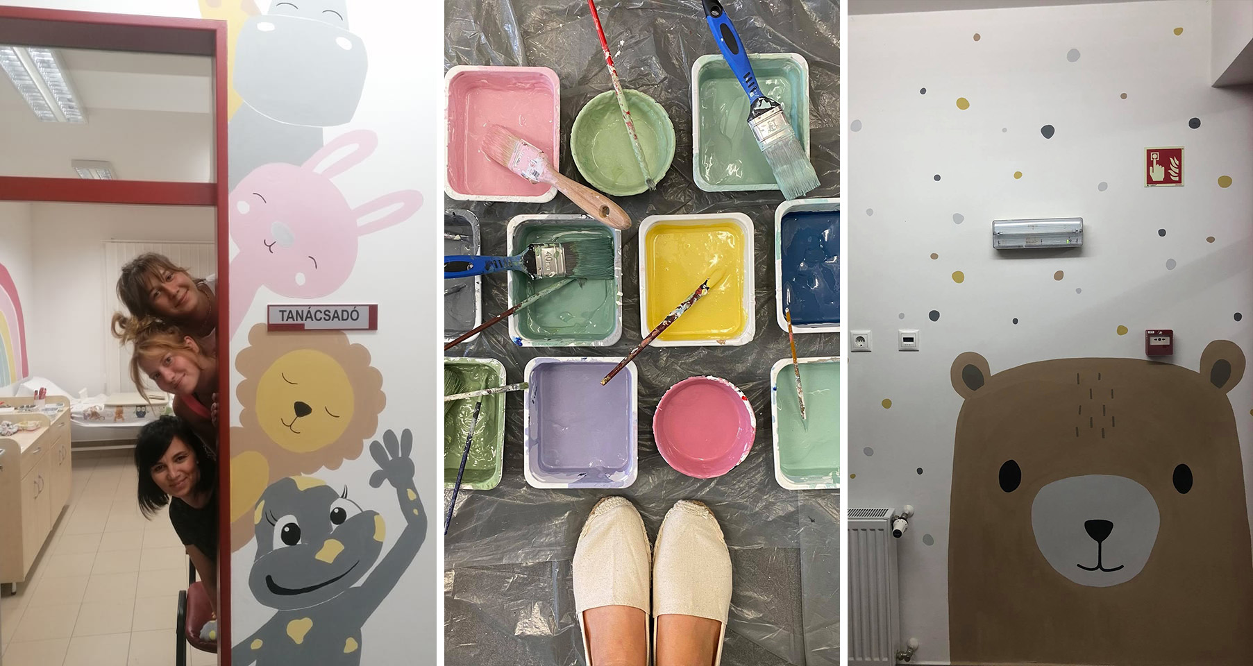 kőszegi orvosi rendelő falfestés kőszegi orvosi rendelő falfestés