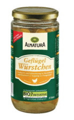 Alnatura Bio Szrnyas virsli, 390 g
