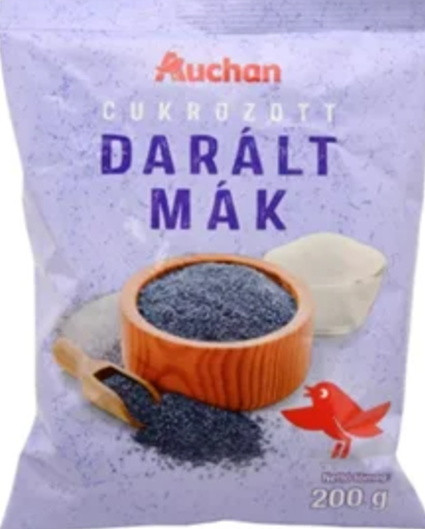 Auchan Kedvenc darlt cukrozott mk, 200 g