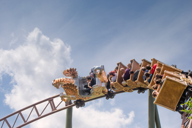 FamilyPark - Istenek hullámvasútja (Götterblitz)