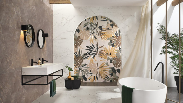 Frdszoba- s otthoni wellness killtas - ROMA STONE falburkolat