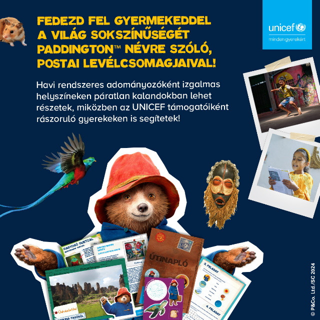 Kalandra hív Paddington - Unicef