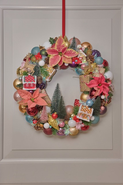 Mikulásvirág - Ajtódísz Mikulásvirág - Ajtódísz