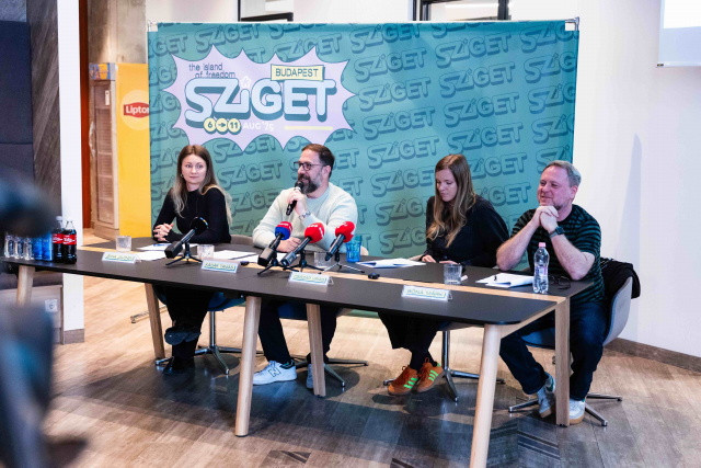 Sziget sajtótájékoztató