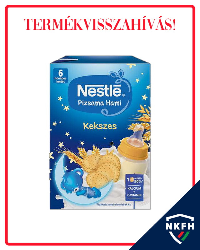 Term�kvisszah�v�s: Nestl� Pizsama Hami Kekszes