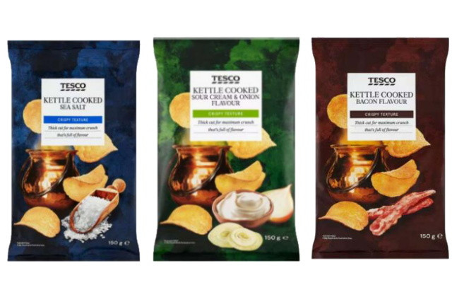 TS Kettle chips 150 g (ss, hagyms-tejfls, bacon)