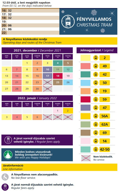 fényvillamos 2021 menetrend