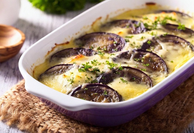 lila burgonya gratin kret