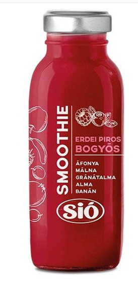 Si Smoothie Erdei Piros bogys Vegyes gymlcsksztmny 0,25 liter