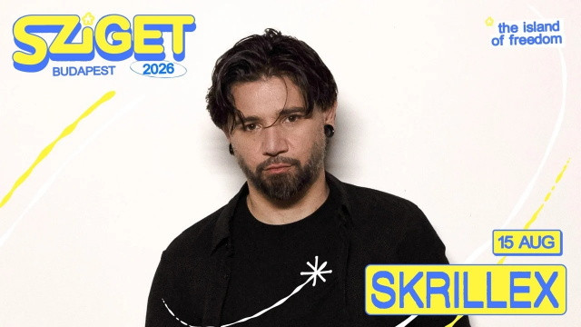 Skrillex a Szigeten