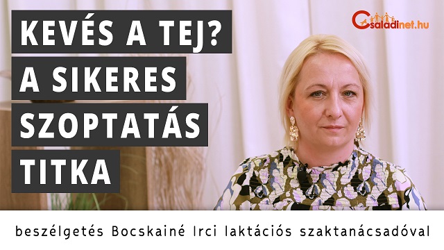 Kevs a tej? Mi a sikeres szoptats titka?