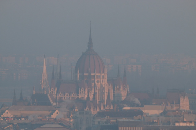 légszennyezettség Budapesten