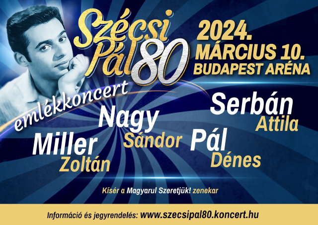 Szcsi Pl 80. szletsnapi emlkkoncert
