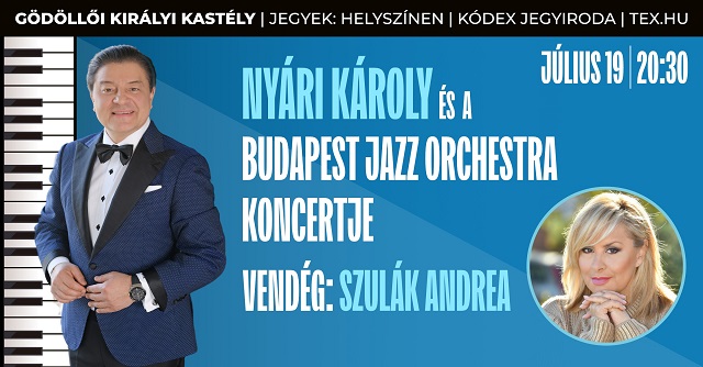 Nyri Kroly - csillagfnykoncert a Gdlli Kastly Dszudvarn