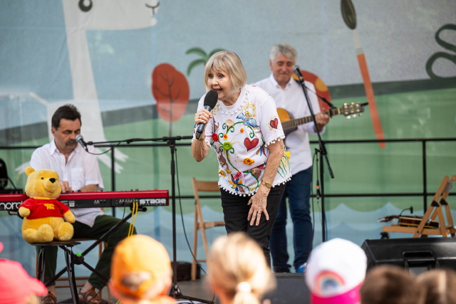 Halsz Judit a Gyerek Szigeten