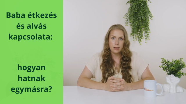 Baba �tkez�s �s alv�s kapcsolata