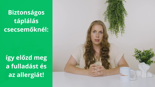 Biztonságos táplálás csecsemőknél Biztonságos táplálás csecsemőknél