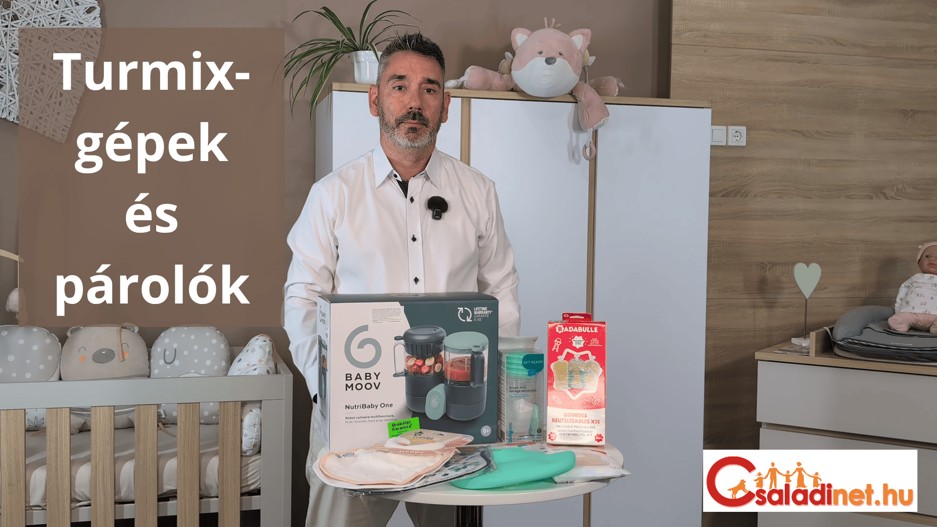 Pároló és turmixgép - bébiétel készítése és tárolása Pároló és turmixgép - bébiétel készítése és tárolása