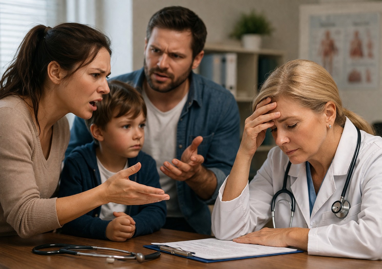 Szülők kontra orvosok . egyre durvább a harc az oltások körül Szülők kontra orvosok . egyre durvább a harc az oltások körül