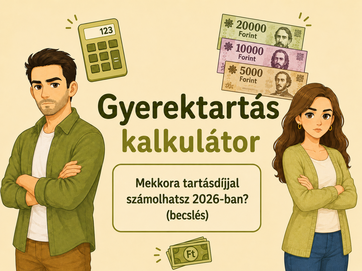 Gyerektartás kalkulátor Gyerektartás kalkulátor