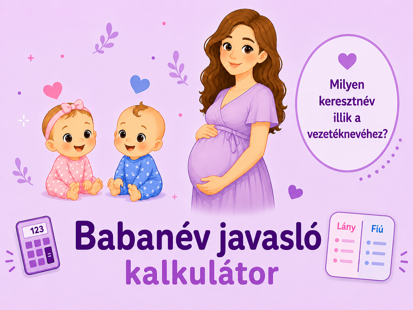 Babanév-javasló kalkulátor Babanév-javasló kalkulátor