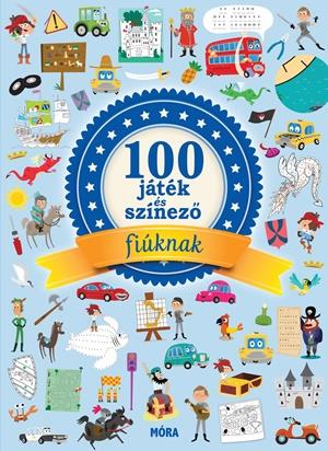 100 játék és színező fiúknak