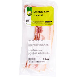 Auchan tuti tipp szeletelt bacon szalonna
