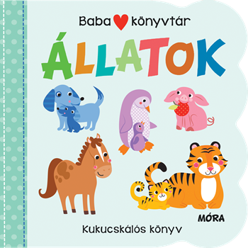 Babakönyvtár: Állatok - Kukucskálós könyv