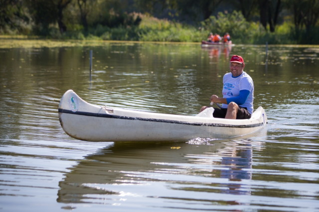 Tisza-tó kenu