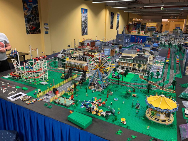 LEGO Vidmpark - terepasztal