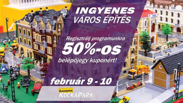 Campona KockaPark - Ingyenes városépítés