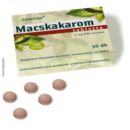 Macskakarom tabletta