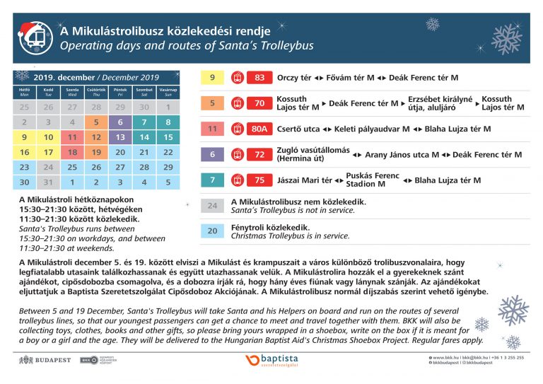 Mikulástroli menetrend