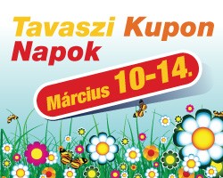 Tavaszi kupon napok